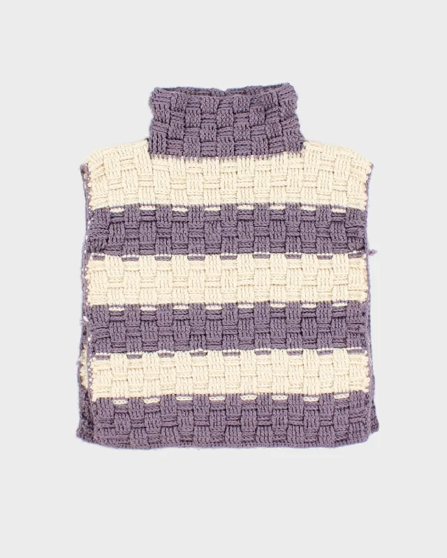 Darling Wide Knit Vest - XS