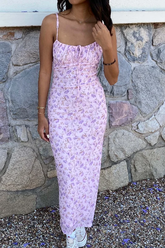 Sleeveless Mesh Maxi Dress