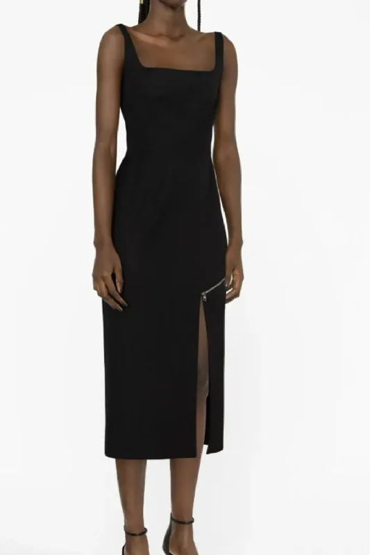 Cuphea Black Dress