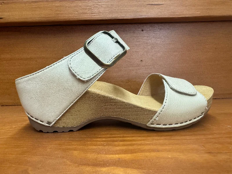 Dansko Tanya Linen Milled Burnished Leather