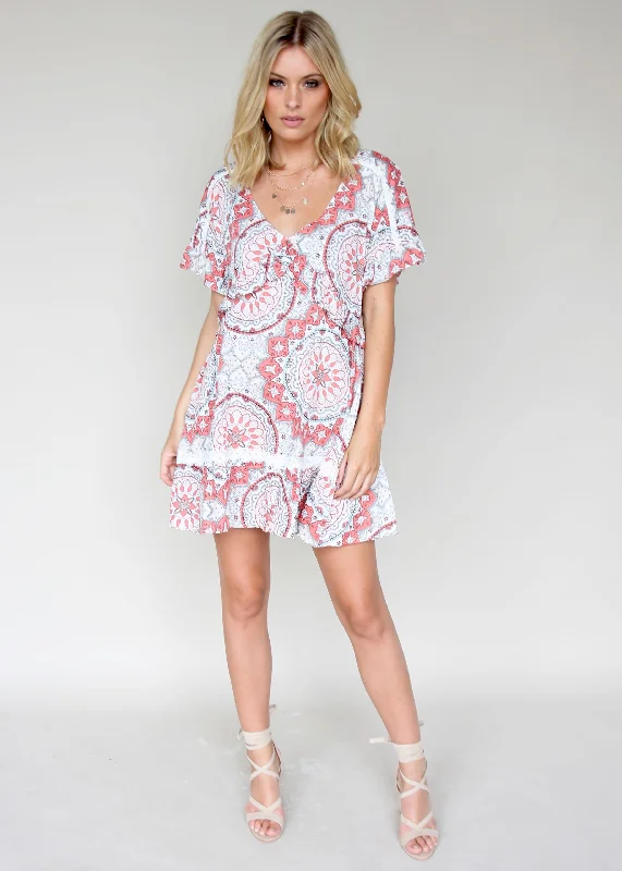 Inner Circle Tunic Dress - Paisley