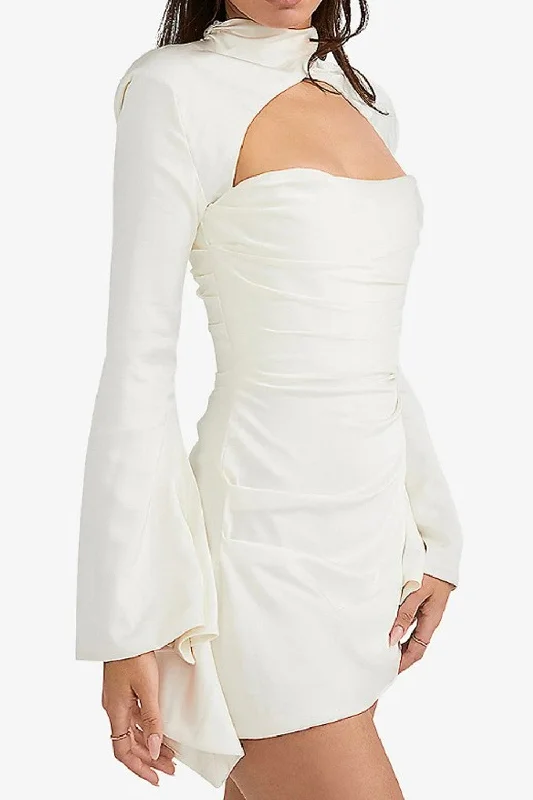 Labyrinth White Dress