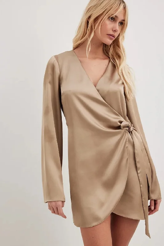 Luxeira Beige Dress