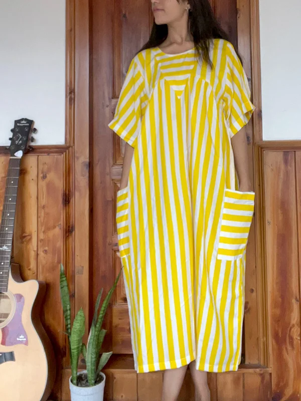 Mohru Dress Yellow