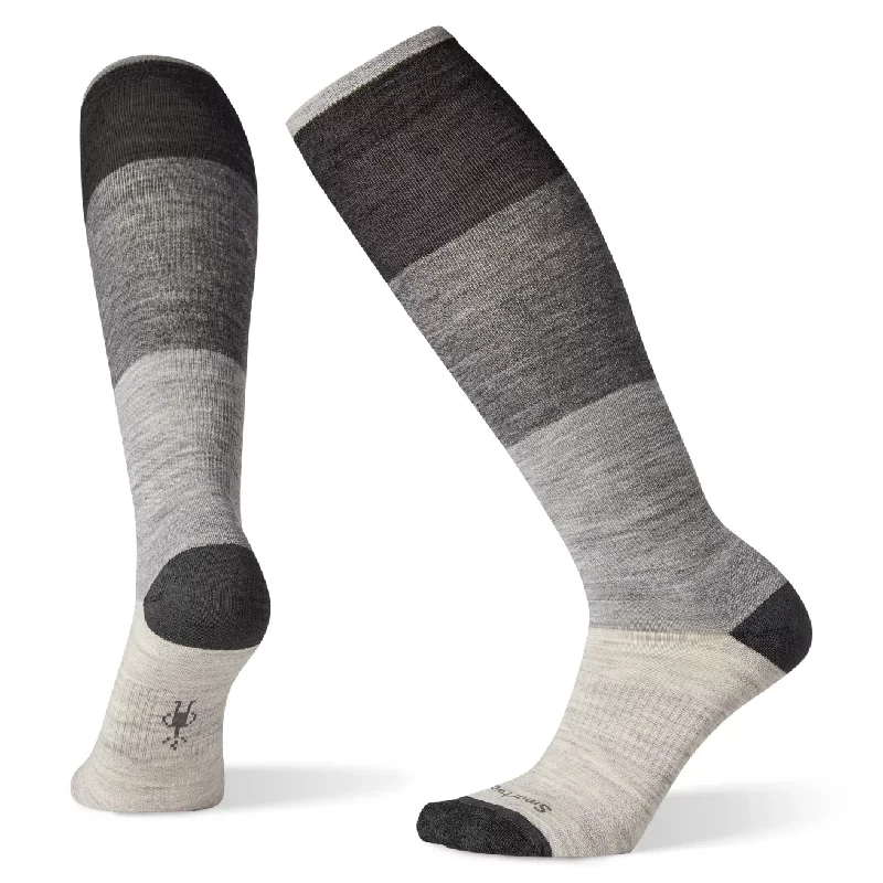 Women's Everyday Compression Color Block Over The Calf Socks