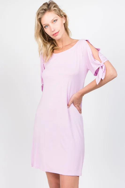 Sweet Memories Slit Sleeve Dress