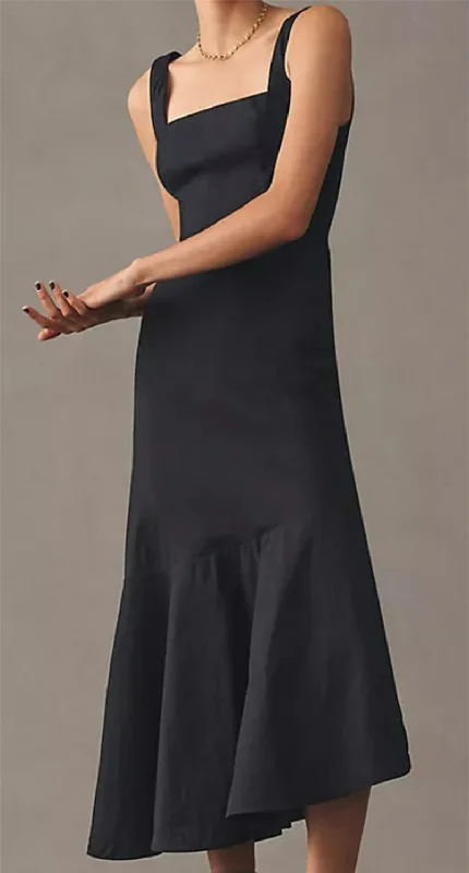 Tranquil Black Dress