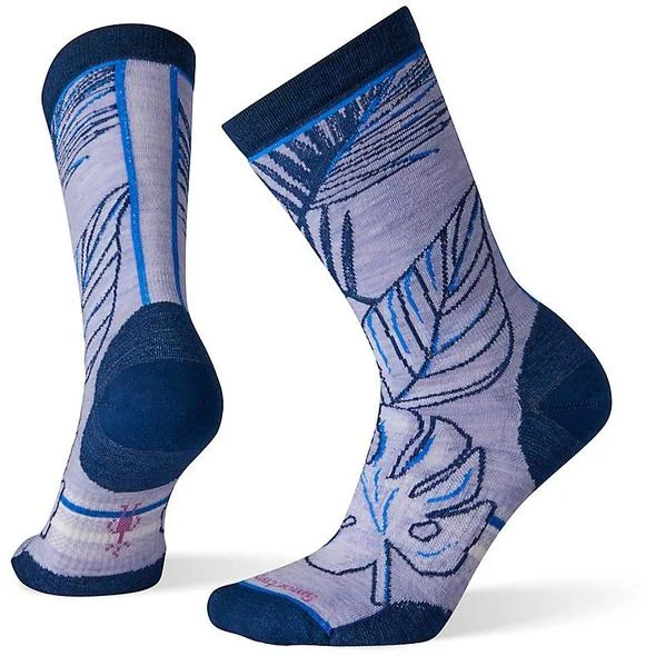 Women's Paradise Leaf Crew Socks