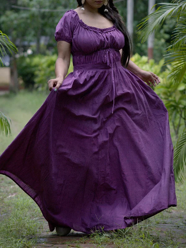 Times Epilogue Dress In Violet