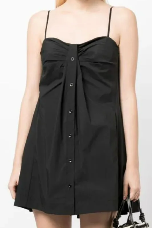 Vortex Black Dress