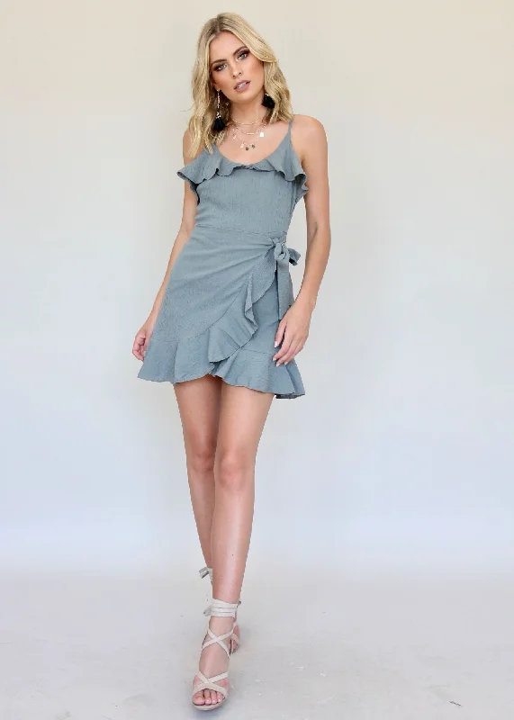 West Beverly Swing Dress - Storm