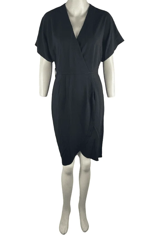 Executive Ponies women's black knee length dress size 12