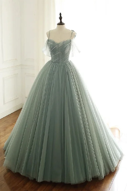 Romantic Tulle Long Ball Gown