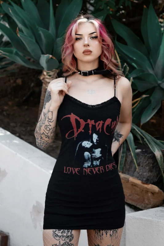 Dracula (Love never dies) Lace Strap Dress