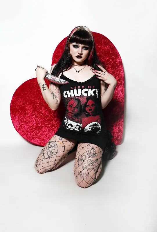 Seed of Chucky Lace Strap Dress