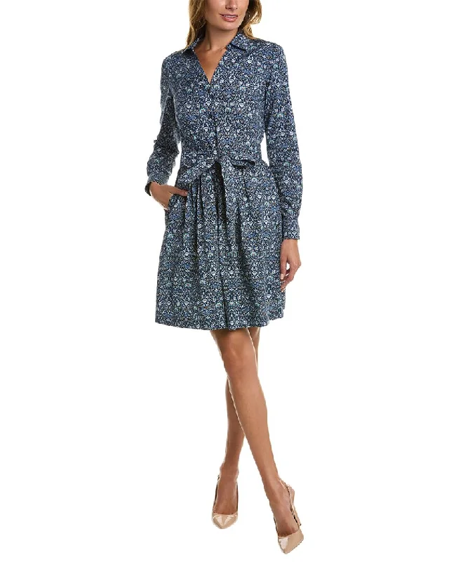 Brooks Brothers Tie Waist Shirtdress